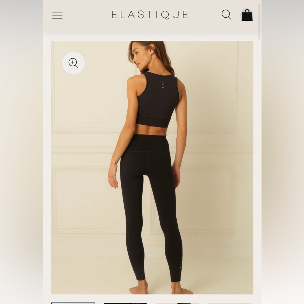 Elastique Microperle 27” Lymphatic Leggings -Small